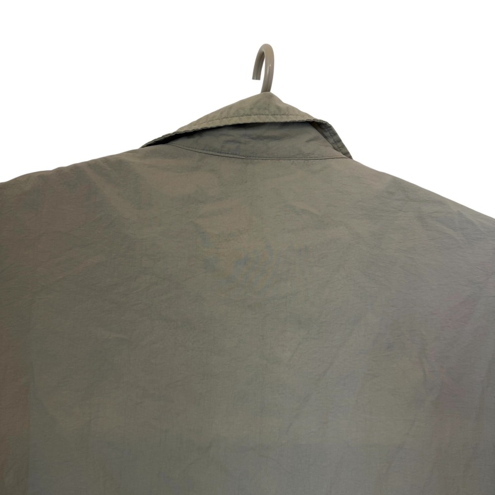 ASG Athletic USA Function VTG 90s XL Tan Nylon Windbreaker Jacket Stripe READ - Picture 11 of 16